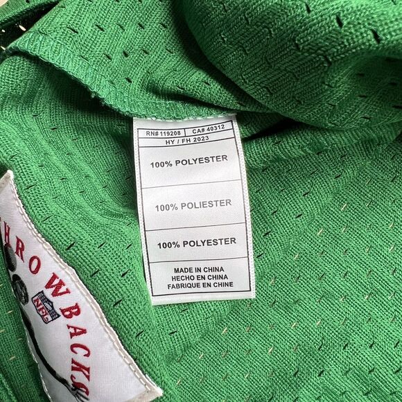 NEW XXL Philadelphia Eagles 1992 Randall Cunningham Mitchell Ness Mesh Shirt - Picture 8 of 14